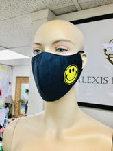 Load image into Gallery viewer, Olson Mask - Smile - Midnight Blue