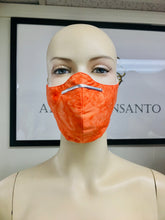 Load image into Gallery viewer, Olson Mask - Batik - Orange