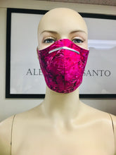 Load image into Gallery viewer, Olson Mask - Batik - Magenta