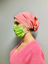 Load image into Gallery viewer, Reversible - Gingham - Orange / Black