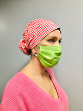 Load image into Gallery viewer, Reversible - Gingham - Orange / Black