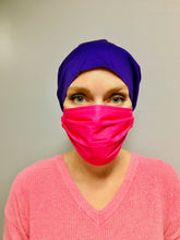 Load image into Gallery viewer, Reversible - Purple Gingham / Grape