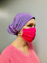 Load image into Gallery viewer, Reversible - Purple Gingham / Grape