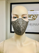 Load image into Gallery viewer, Innovative Mask - Laser Cut Leather - Gold
