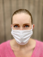 Load image into Gallery viewer, 3 Pack Pleated Masks - Ivory