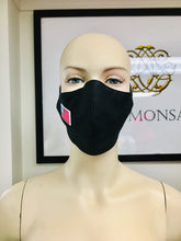 Load image into Gallery viewer, AMERICANA - Olson Mask - Yankee - Black