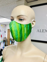 Load image into Gallery viewer, Olson Mask - Batik - Green