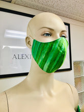 Load image into Gallery viewer, Olson Mask - Batik - Green