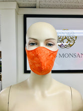 Load image into Gallery viewer, Olson Mask - Batik - Orange