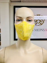 Load image into Gallery viewer, Olson Mask - Batik - Yellow