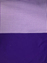 Load image into Gallery viewer, Reversible - Purple Gingham / Grape