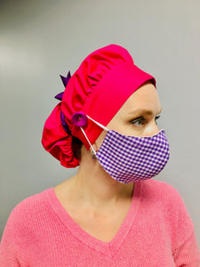 Bouffant Cap - Magenta