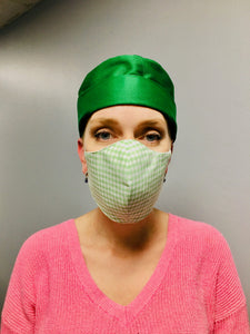 CLASSICS - Olson Mask - Gingham - Green