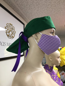 CLASSICS - Olson Mask - Gingham - Purple