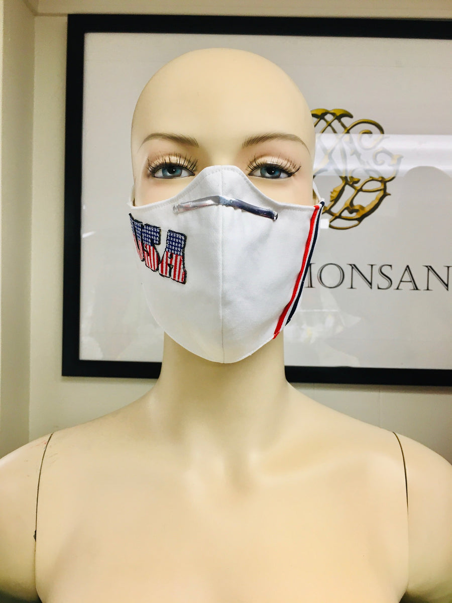 AMERICANA - Olson Mask - Freedom – Alexis Monsanto Los Angeles (AMLA) Store