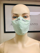 Load image into Gallery viewer, CLASSICS - Olson Mask - Gingham - Green
