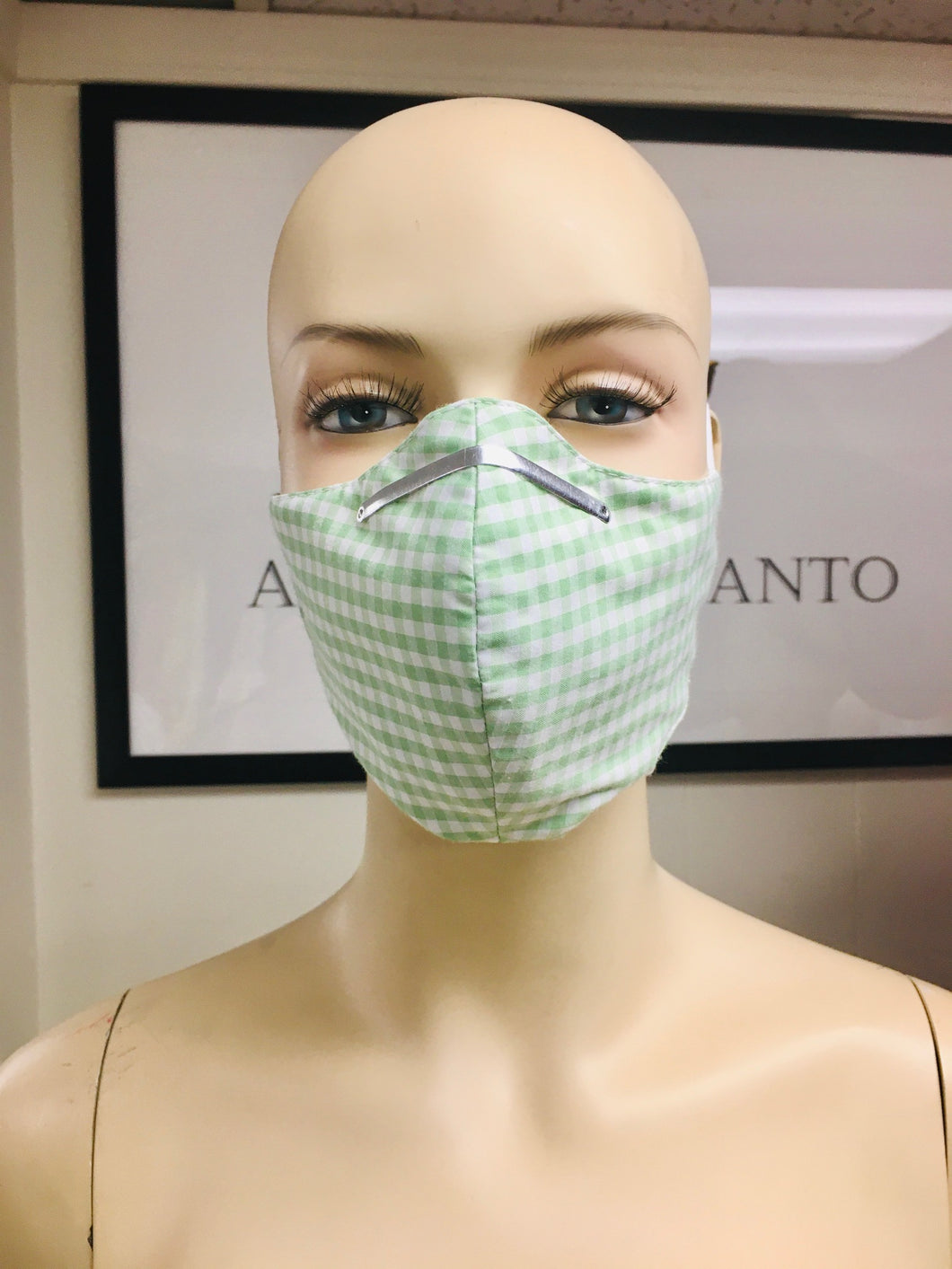 CLASSICS - Olson Mask - Gingham - Green