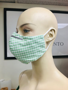 CLASSICS - Olson Mask - Gingham - Green