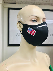 AMERICANA - Olson Mask - Yankee - Black