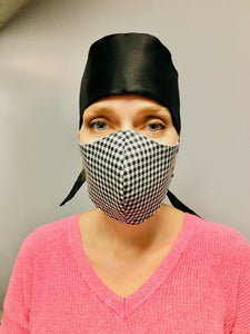 CLASSICS - Olson Mask - Gingham - Black