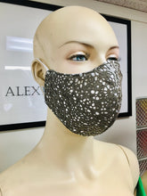 Load image into Gallery viewer, Innovative Mask - Laser Cut Leather - Gold
