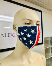 Load image into Gallery viewer, AMERICANA - Pleated Mask - Independence
