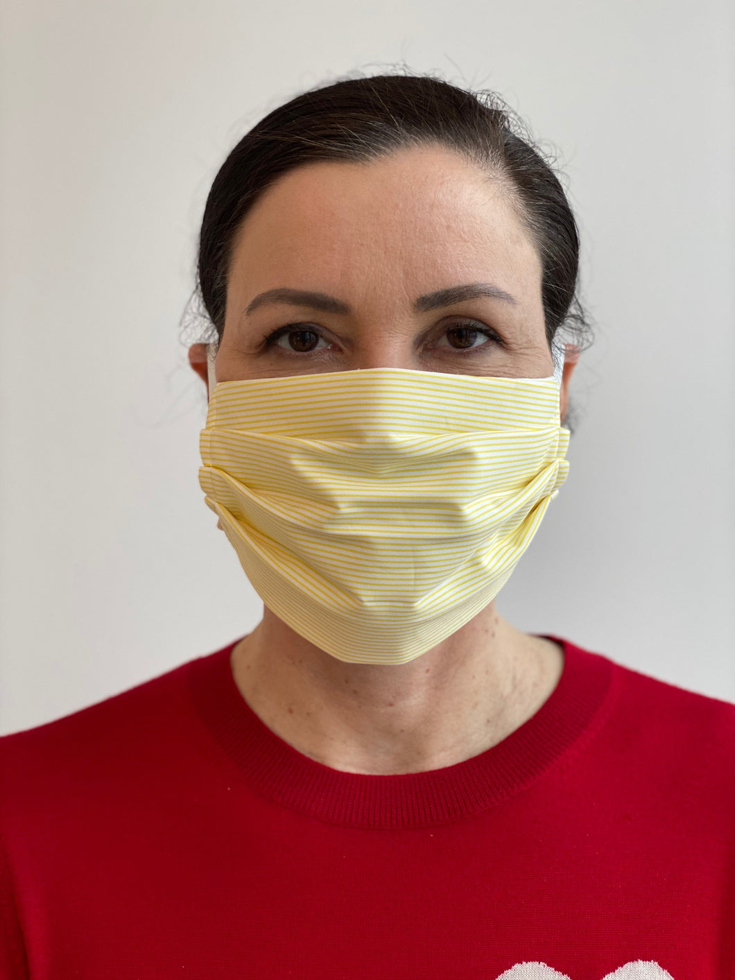 3 Pack Pleated Masks - Lemon