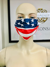 Load image into Gallery viewer, AMERICANA - Pleated Mask - Liberty
