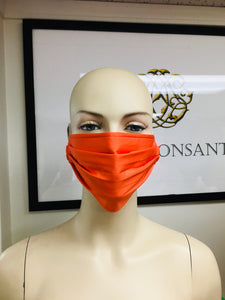 3 Pack Pleated Masks - Papaya