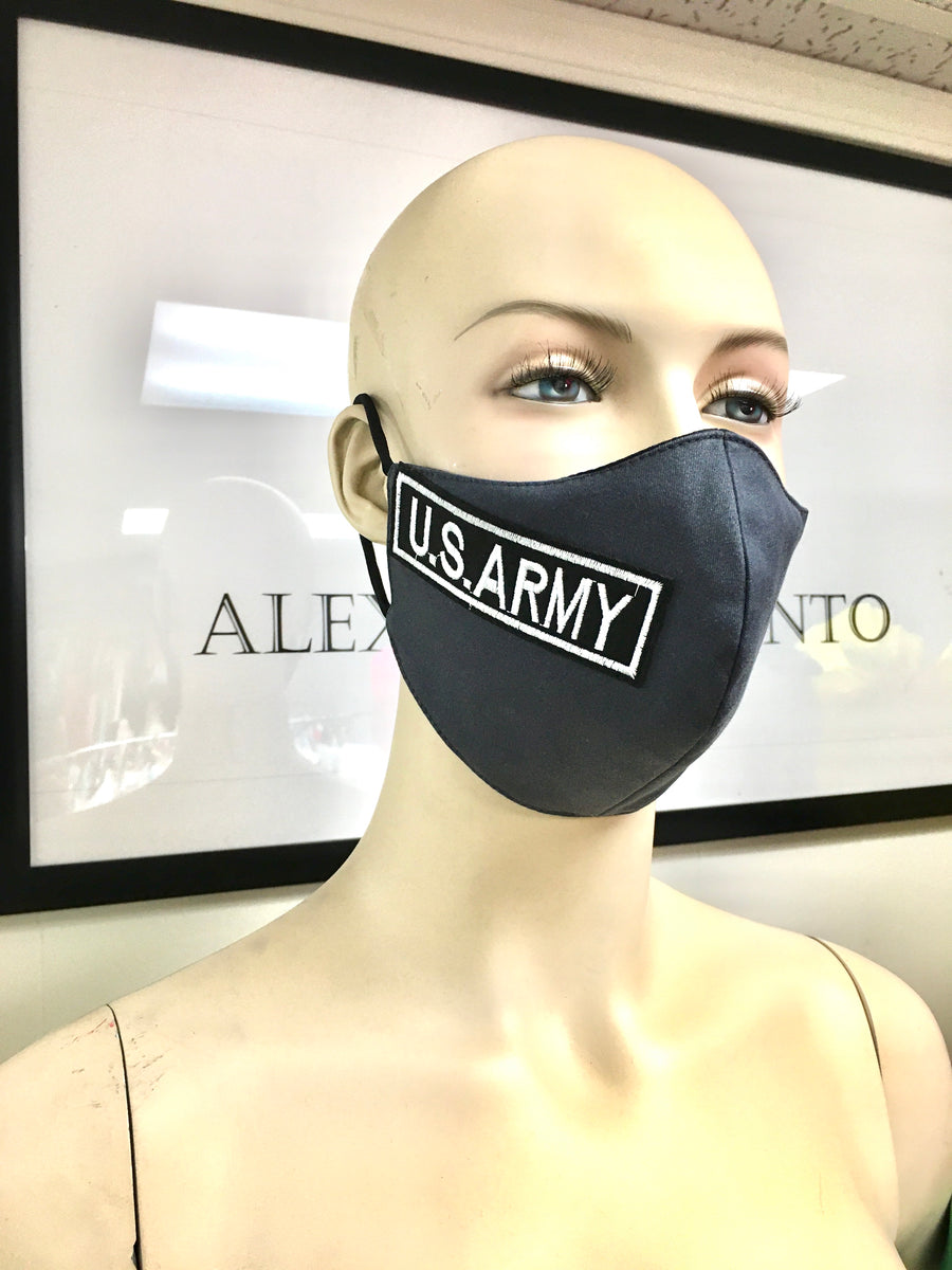 MILITARY - Olson Mask - Army - Slate – Alexis Monsanto Los Angeles ...