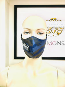 MILITARY - Olson Mask - Camo - Blue