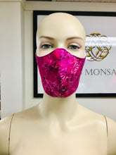 Load image into Gallery viewer, Olson Mask - Batik - Magenta
