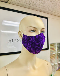 Olson Mask - Batik - Purple