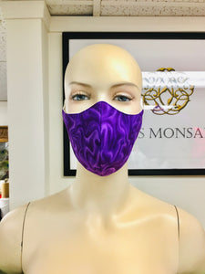 Olson Mask - Batik - Purple