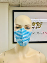 Load image into Gallery viewer, CLASSICS - Olson Mask - Gingham - Royal
