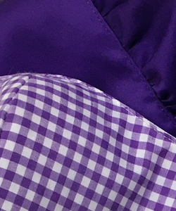 Reversible - Purple Gingham / Grape